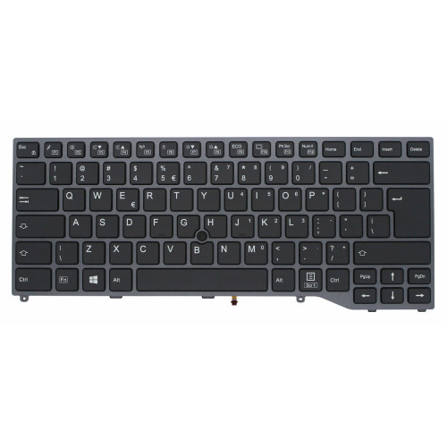 Laptop Keyboard For Fujitsu LifeBook E4411 E5410 E5411 5E14A1 5E14A2 English US Big Enter Black With Pointing Without Backlit New