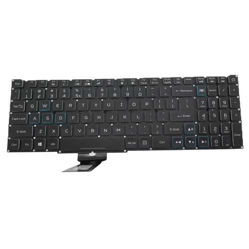 Laptop Monochrome Backlight Keyboard For ACER Predator Helios 300 PH315-52 English US