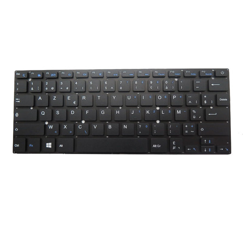 Laptop Keyboard For Thomson BE.NEO14A2WH32 Black Without Frame Belgium BE