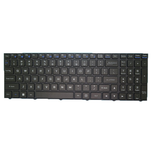 Laptop Keyboard For Metabox Edge-Pro 15 inch For Edge-Pro NS50PU English US Black Frame