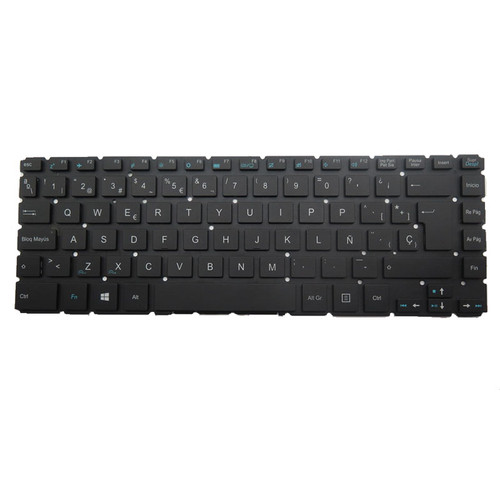 Laptop Keyboard For Pegatron F13K TBM15K26U4J5283 0KN1-0D2SP12 With Backlit Spanish SP Black