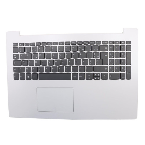 Laptop PalmRest&keyboard For Lenovo Ideapad 320-15IKB 320-15ISK 320-15IAP 320-15ABR 320-15AST France FR 5CB0N86387 With Touchpad Upper Case White New
