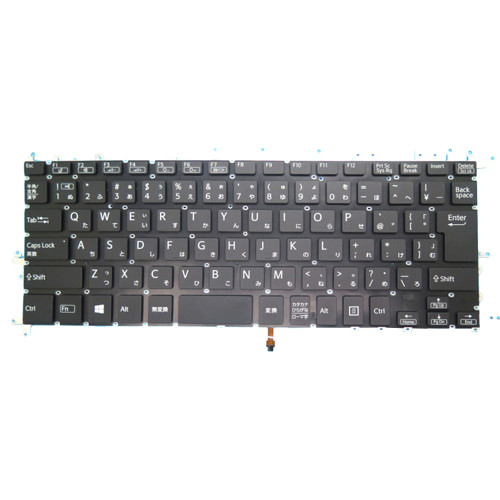 Laptop Keyboard For SONY VAIO Z VJZ131 VJZ1311 VJZ1311BDL1B VJZ13130111B VJZ13130211S VJZ13180111B VJZ13190211B VJZ131A11N Japanese JP JA Black With Backlit New