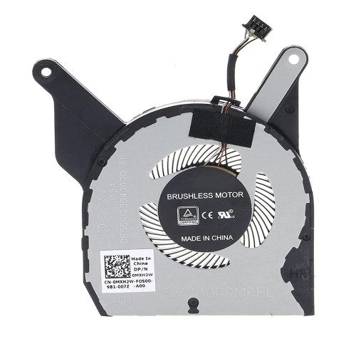 Laptop CPU Fan For DELL Latitude 5400 5410 Latitude 5400 Chromebook Enterprise 0MXH2W MXH2W EG50050S1-CF00-S9A DFS5K12304363Q FL39 DC28000MRFL For Integrated Graphics UMA