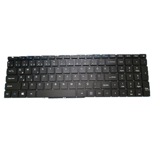 Laptop Keyboard For I-life Digital Zed Air X IL.1506X.8512G.GWI7INES Black Without Frame New Turkish TR