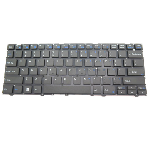 Laptop Keyboard For Penguin J4 GNU English US Black With Backlit New
