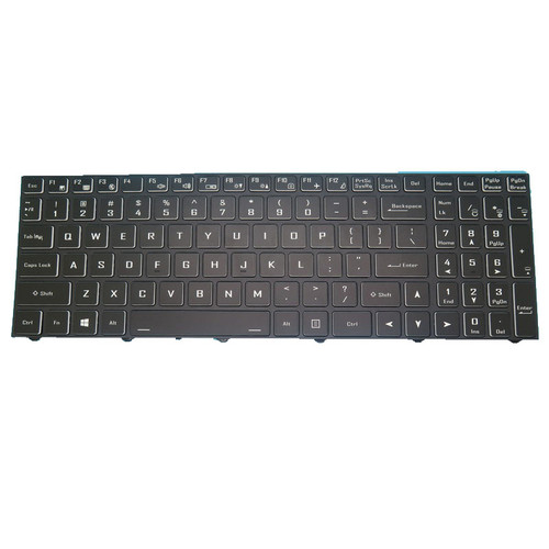 Laptop Keyboard For KEYNUX Epure 8-PCHS United States US With Frame Without Backlit Film New Black