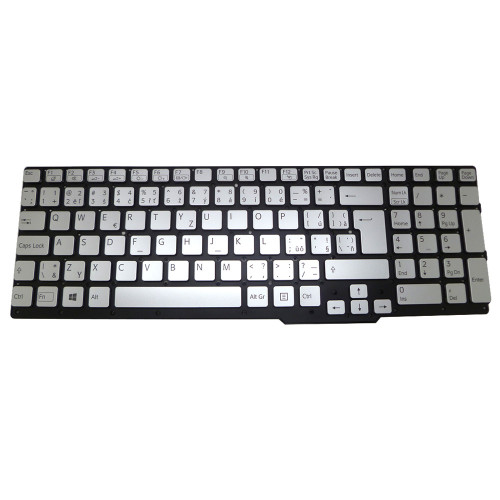 Laptop Keyboard For SONY For VAIO SVS15 SVS1511U9E SVS1511V9E SVS1511V9R SVS1511W9E SVS1511X9E SVS1511X9R SVS1512S1E SVS1512U1R SVS1512V1E SVS1512V1R  Czech CZ Silver Without Backlit New
