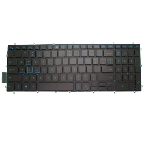 Laptop Keyboard For DELL G3 3500 3579 3590 3779 G5 5500 5587 5590 G5 SE 5505 G7 7588 7590 7790 English US With Backlit Blue Keycap New