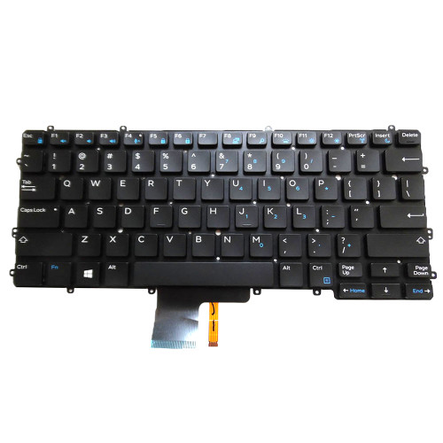 Laptop Keyboard For DELL Latitude 13 7370 E7370 02MCKR 2MCKR PK131IC1A03 NSK-LZABC 0H English US Black With Backlit New
