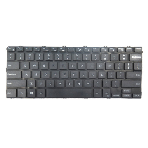 Laptop Keyboard For DELL Vostro 5481 5581 Latitude 3400 Inspiron 5481 5482 5485 5582 5491 5591 7386 7586 2-in-1 / 5480 5488 5580 5585 English US Black Without Backlit