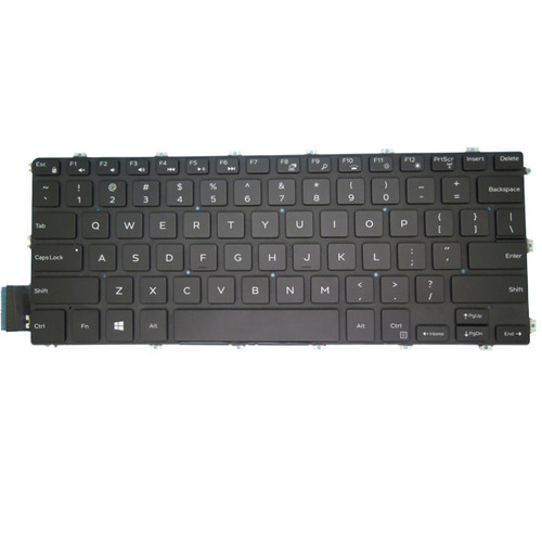 Laptop Keyboard For DELL Vostro 5481 5581 Latitude 3400 0VGR8N VGR8N SG-93930-XUA NSK-ER0BW 01 DLM17L73USJ442 English US Black With Backlit New