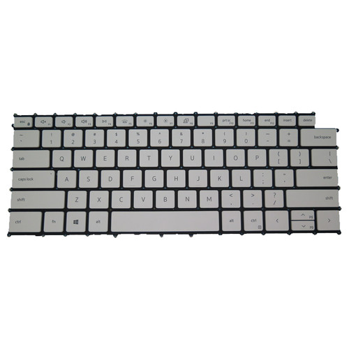 Laptop Keyboard For DELL XPS 9500 9510 9520 9700 9710 9720 04PK36 4PK36 DLM19C73USJ6981 LK132SH2B00 English US White With Backlit New