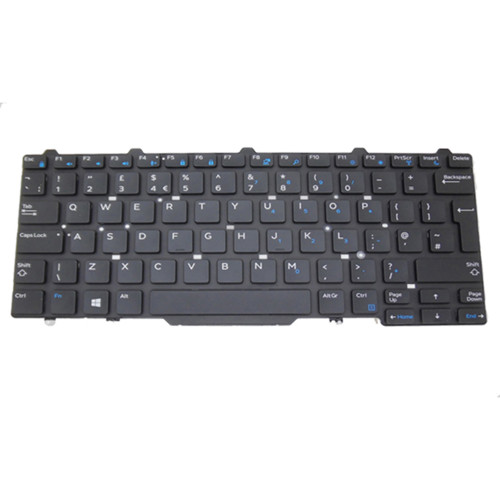 Laptop Keyboard For DELL Latitude 3340 3350 010M30 10M30 PK1313D4A12 SG-63010-2BA SN7230 United Kingdom UK Black Without Backlit New