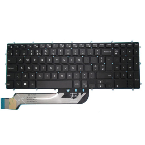 Laptop Keyboard For DELL G3 3500 3579 3590 3779 G5 5500 5587 5590 G5 SE 5505 G7 7588 7590 7790 United Kingdom UK With Backlit New