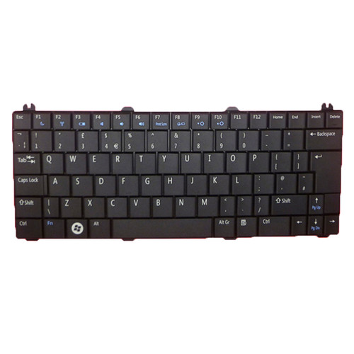 Laptop Keyboard For DELL Inspiron Mini 12 1210 0J266J J266J PK1305G0170 V091302AK1 United Kingdom UK Black New