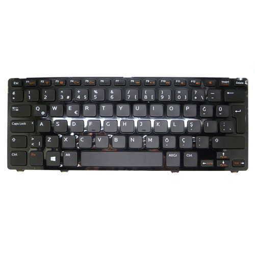 Laptop Keyboard For DELL Inspiron 13Z 5323 14Z 5423 Vostro 3360 0XJM0N XJM0N MP-11K56TQ6442W Turkish TR Black With Frame New