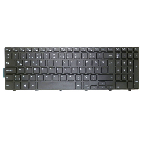 Laptop Keyboard For DELL Vostro 15 3546 3549 3558 3559 3561 3562 3565 3568 3572 3578 TR Turkish Black Without Backlit New