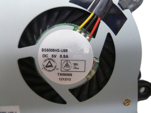 Laptop CPU Fan For CLEVO C4500 6-31-W25HS-100-1 6-23-AC450-020 BS5005HS-U89 For MSI S6000 X600 DC5V 0.5A
