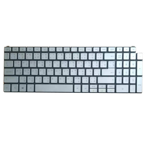 Laptop Keyboard For DELL Inspiron 3501 3502 3505 5501 5502 5505 5508 5509 5584 5590 5593 5594 5598 Thailand TI Silver With backlit New