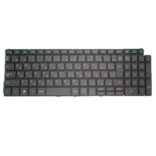 Laptop Keyboard For DELL Inspiron 7500 7501 7506 7590 7591 7706 7791 2-in-1 05HFC9 5HFC9 DLM18J80J0J442/J528 4900GE07010J Japanese JP JA Black With Backlit New