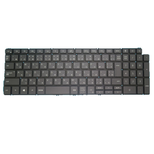Laptop Keyboard For DELL Vostro 3501 5501 5502 5590 7500 7590 Latitude 3510 Japanese JP JA Black With Backlit New