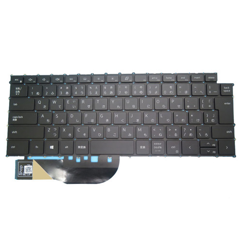 Laptop Keyboard For DELL Precision 5550 5560 5570 5750 5760 5770 Japanese JP JA Black With Backlit New