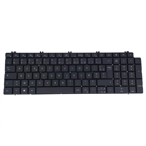 Laptop Keyboard For DELL Precision 7550 7560 7750 7760 0P2RFG 0P2RFG PK132V72B17 DLM19L56F0J698 French FR Black With Backlit New