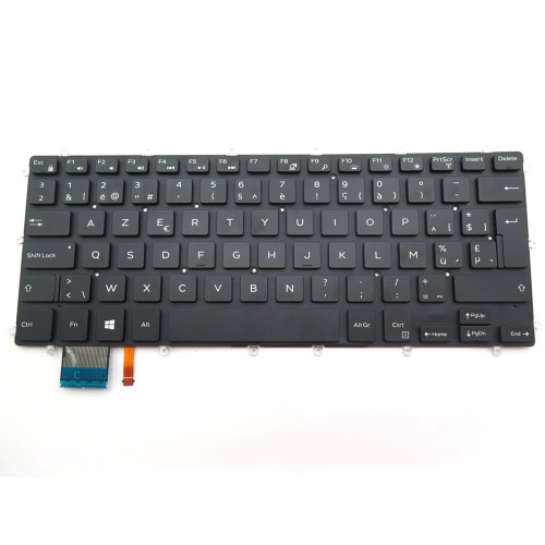 Laptop Keyboard For DELL Inspiron 3480 3481 3482 3490 3493 5370 7370 7380 7460 7466 7467 7472 7560 7570 7572 7580 0PGKG9 PGKG9 NSK-EB0BW 1A 490.07R07.021A Belgium BE With Backlit New