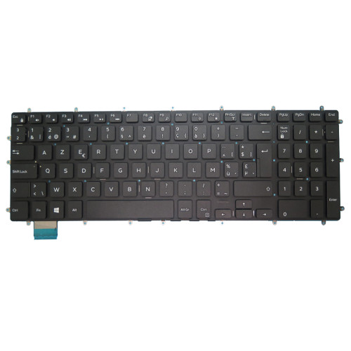 Laptop Keyboard For DELL Inspiron 5565 5567 5570 5575 5583 5770 5775 7566 7567 7577 5765 5767 7773 7778 7779 7786 2-in-1 0MPFKP MPFKP PK131Q03B27 Belgium BE With Backlit New