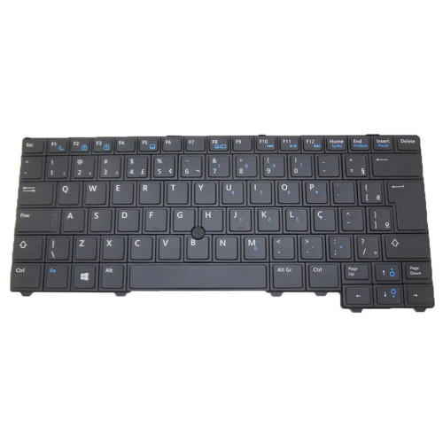 Laptop Keyboard For DELL Latitude E7240 E7440 01T7KY 1T7KY PK130VN3A35 SG-60700-40A SN7222 Brazil BR With Pointing Without Backlit New