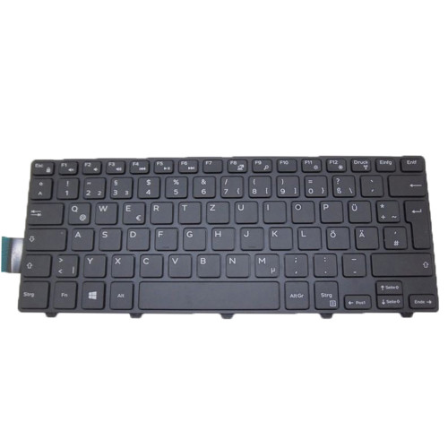 Laptop Keyboard For DELL Inspiron 14 3441 3442 3443 3451 3452 3458 3459 3462 3465 3467 3468 3473 3476 German GR Black Without Backlit New