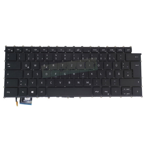 Laptop Keyboard For DELL Precision 5550 5560 5570 5750 5760 5770 Germany GR Black With Backlit New