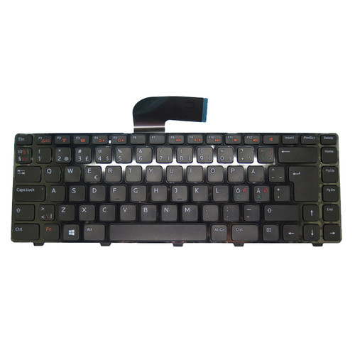 Laptop Keyboard For DELL Inspiron N4120 M4040 N4050 14R 5420 N4110 7420 14Z N411Z N5040 N5050 15R 5520 7520 M411R M421R M5040 M521R MP-10K66DN-442W 0T19G8 T19G8 Nordic NE Black New