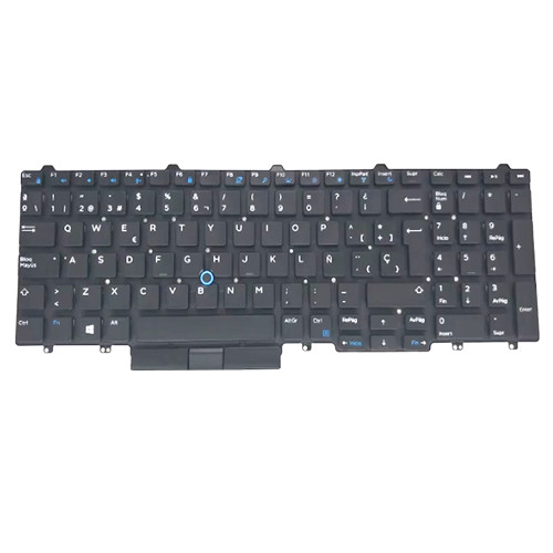 Laptop Keyboard For DELL Latitude 5580 5590 5591 E5550 5550 E5570 Precision 3510 3520 3530 7510 7520 7710 7720 M3510 NSK-LL0BC 1N 0XYX8F XYX8F Spanish SP Backlit&Pointing New