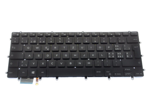 Laptop Keyboard For DELL XPS 15 7590 9550 9560 9570 Inspiron 7568 2-in-1 7558 Precision 5510 5520 5530 5540 0GY76P GY76P PK131BG1A16 DLM14L26CHJ698 Swiss SW Black With Backlit New