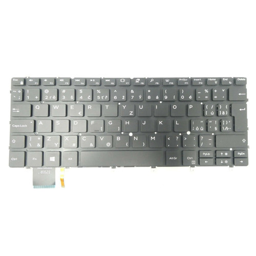 Bàn phím laptop Dell XPS 13 9370 9380 7390 9305 9317 P82G Có Đèn | Việt Nam