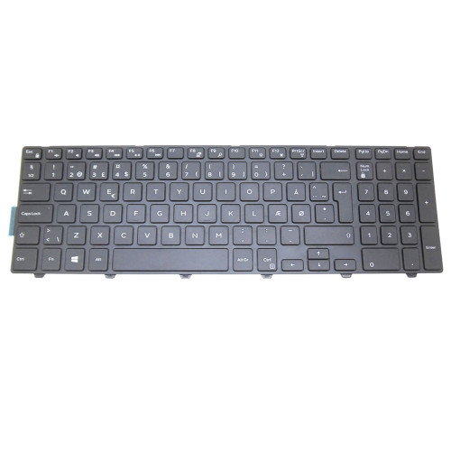 Laptop Keyboard For DELL Inspiron 3541 3542 3543 3550 3551 3552 3555 3558 3559 3560 3565 3567 3568 3570 3573 3576 05M48N 5M48N MP-13N76DK-442 DM Denmark Black Without Backlit New