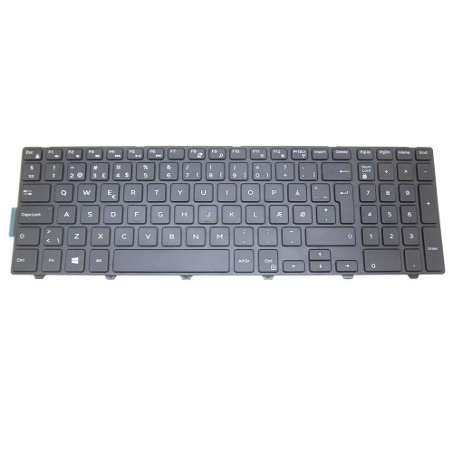 Laptop Keyboard For DELL Vostro 15 3546 3549 3558 3559 3561 3562 3565 3568 3572 3578 DM Denmark Black Without Backlit New
