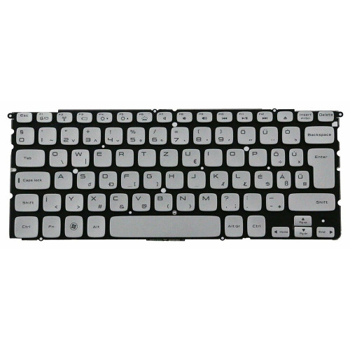 Laptop Keyboard For DELL XPS 14Z L412Z 15Z L511Z 0TM4D0 TM4D0 MP-10K86HUJ698 HU Hungary Silver With Backlit New
