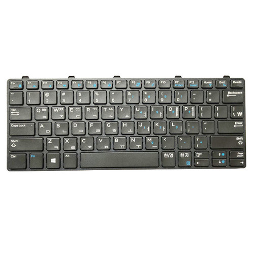 Laptop Keyboard For DELL Latitude 3180 3189 3190 3300 3310 13 3380 3190 2-in-1 Korea KR Black Without Backlit New