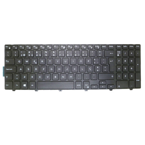 Laptop Keyboard For DELL Inspiron 3541 3542 3543 3550 3551 3552 3555 3558 3559 3560 3565 3567 3568 3570 3573 3576 0423F8 423F8 Portuguese PO Black Without Backlit New
