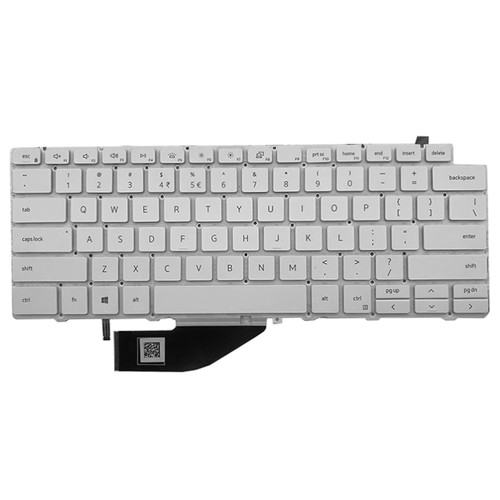Laptop Keyboard For DELL XPS 13 7390 9310 2-in-1 0X7C56 X7C56 PK132C91B01 NSK-ET1BC 1D International English UI White With Backlit New
