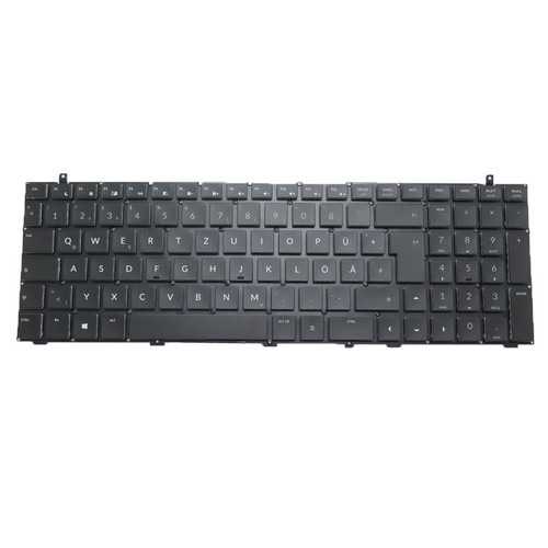 Laptop No Backlit Paper Keyboard For Gateway GGNC71719 GGNC71719-BK German GR Black No Frame