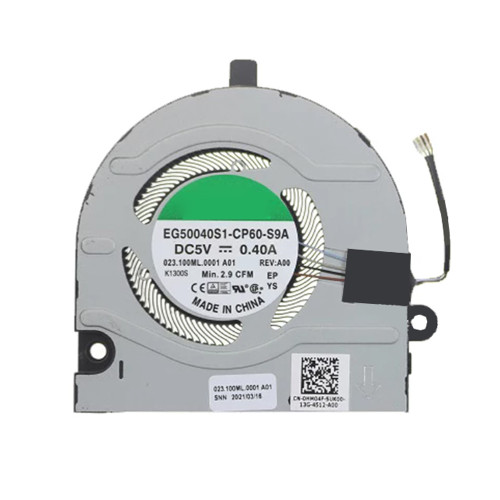 Laptop GPU Fan For DELL For Inspiron 13 Pro 5310 For Vostro 5310 V5310 For Latitude 3320 EG50040S1-CP60-S9A 0HM04F HM04F 023.100ML.0001 DC5V 0.4A 4PIN New