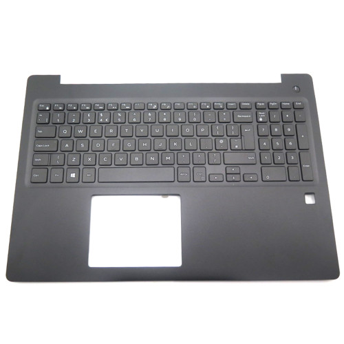 Laptop Palmrest For DELL Latitude 3590 0G0DDD G0DDD AP250000800 Without Backlit United Kingdom UK Keyboard With Fingerprint Hole Black Upper Case New