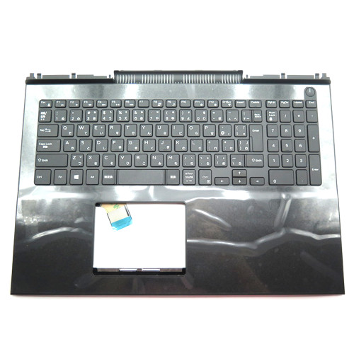 Laptop Palmrest For DELL Inspiron 15 7566 7567 0MDC8K MDC8K 0HC72V HC72V Without Backlit Japanese JP Keyboard Black Upper Case New