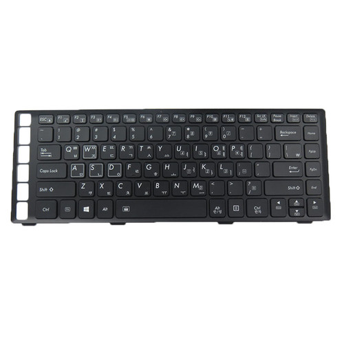 Laptop Keyboard For Gigabyte For AORUS X3 2Z703-KRX30-E51S YH-AZ12EF13 KR Korean KR With Black Frame And Backlit