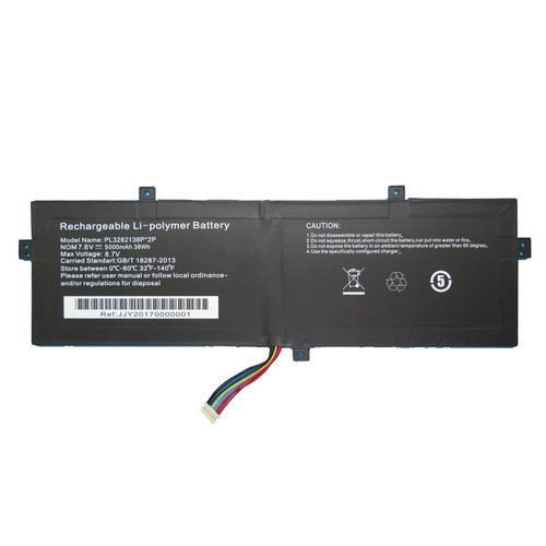 Laptop Battery PL3282138P*2P 7.6V 5000MAH 38WH 10PIN 7Lines New