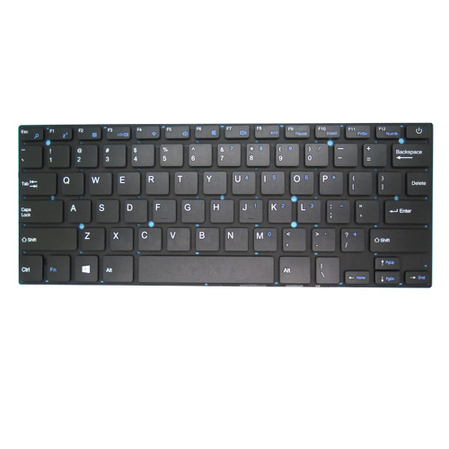 Laptop Replacement Keyboard For Axioo MyBook 14H PN1305P 2180M NBAX218BMR610P English US Black Without Frame New